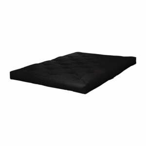 Čierny futónový matrac Karup Sandwich, 160 x 200 cm