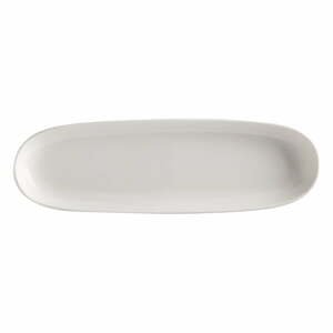 Biely porcelánový servírovací tanier Maxwell & Williams Basic, 40 x 12,5 cm