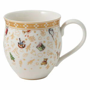 Biely porcelánový hrnček s vianočným motívom Villeroy & Boch