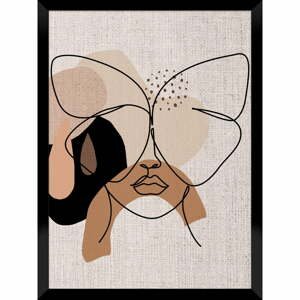 Plagát v ráme Styler Framepic Butterfly Girl, 40 x 30 cm