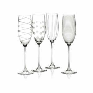 Súprava 4 pohárov na šampanské Mikasa Cheers, 0,3 l