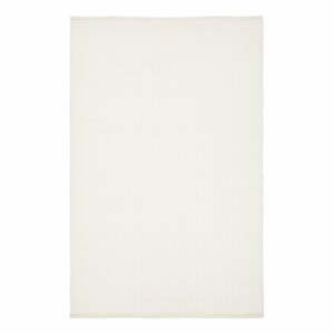 Svetlobéžový ručne tkaný vlnený koberec Westwing Collection Amaro, 120 x 180 cm
