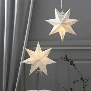 Biela vianočná svetelná dekorácia Bobo - Star Trading