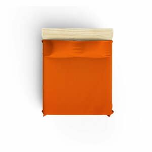 Oranžová bavlnená prikrývka na dvojlôžko 200x240 cm Orange - Mijolnir