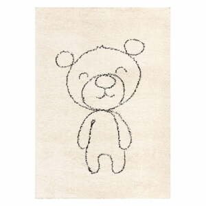 Béžový antialergénny detský koberec 170x120 cm Teddy Bear - Yellow Tipi