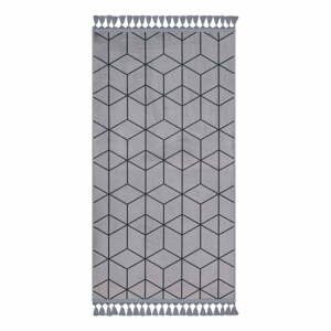 Sivý umývateľný koberec 180x120 cm - Vitaus