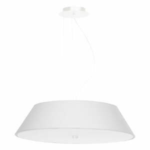Biele závesné svietidlo so skleneným tienidlom ø 60 cm Hektor - Nice Lamps