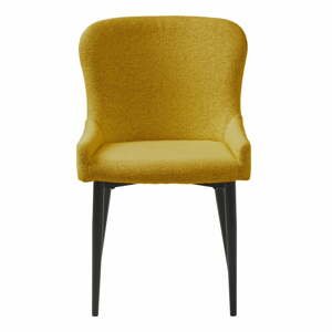 Žltá jedálenská stolička Ontario - Unique Furniture