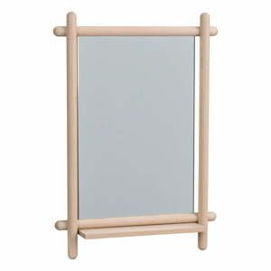 Zrkadlo s dreveným rámom 52x12 cm Milford - Rowico