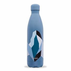 Modrá cestovná nerezová fľaša 750 ml ALTITUDE x Severine Dietrich - Qwetch