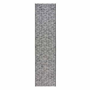 Sivý vonkajší koberec behúň 230x60 cm Napoli - Flair Rugs