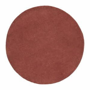Okrúhly koberec v tehlovej farbe ø 120 cm Daianna - Kave Home