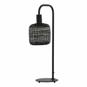 Čierna stolová lampa (výška 58 cm) Lekang - Light & Living