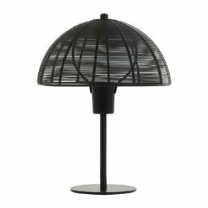 Čierna stolová lampa (výška 33 cm) Klobu - Light & Living