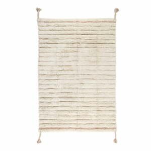 Krémovo-svetlo hnedý prateľný koberec 100x150 cm Dalia - Nattiot