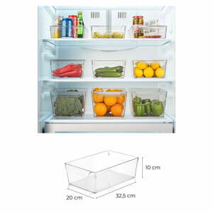 Plastový organizér do chladničky 3 ks - Hermia