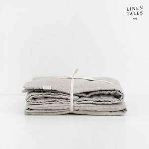 Béžová ľanová detská deka 100x140 cm - Linen Tales