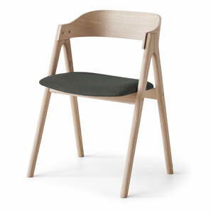 Čierna/v prírodnej farbe jedálenské stoličky z dubového dreva Mette - Hammel Furniture