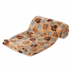 Béžová fleecová deka pre domácich miláčikov 100x150 cm Trixie Laslo – Plaček Pet Products
