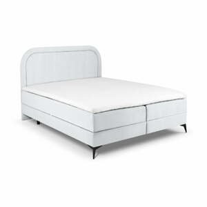 Svetlo šedá boxspring posteľ s úložným priestorom 180x200 cm Eclipse - Cosmopolitan Design