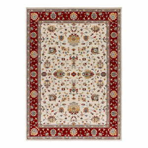 Červeno-krémový koberec 80x150 cm Classic - Universal