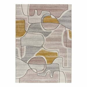 Žlto-krémový koberec 135x190 cm Ashley - Universal