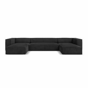 Tmavo šedá rohová pohovka (do "U") Madame - Windsor & Co Sofas