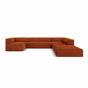 Oranžová rohová pohovka (pravý roh) Madame - Windsor & Co Sofas