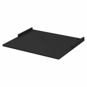 Čierny komponent - písací stôl 80x5 cm Dakota – Tenzo