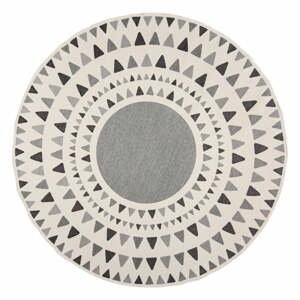 Sivý okrúhly vonkajší koberec ø 160 cm Shadow - Flair Rugs