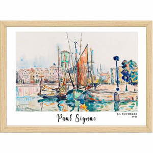 Plagát v ráme 75x55 cm Paul Signac – Wallity