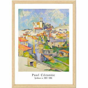 Plagát v ráme 55x75 cm Paul Cézanne – Wallity