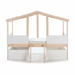 Biele zásuvky pod detskú posteľ 2 ks Parma – Marckeric