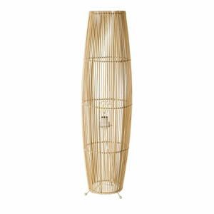 Stojacia lampa v prírodnej farbe s bambusovým tienidlom (výška 88 cm) Natural Way - Casa Selección