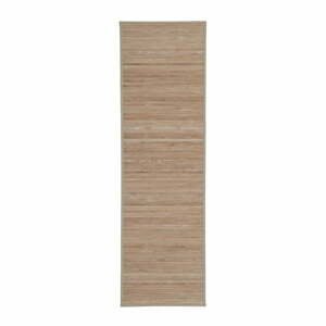 Bambusový koberec behúň v prírodnej farbe 60x200 cm Natural Way - Casa Selección