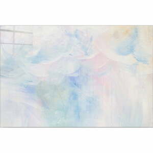 Sklenený obraz 100x70 cm Pastel - Wallity