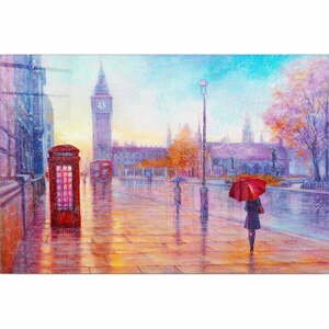 Sklenený obraz 70x50 cm London - Wallity