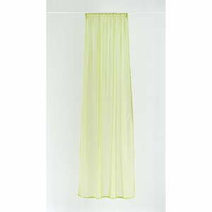Žltá/zelená záclona 140x245 cm Voile – Mendola Fabrics