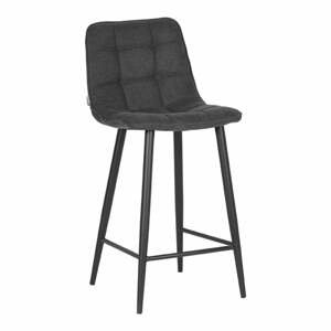 Antracitovosivé barové stoličky v súprave 2 ks 94 cm Jelt – LABEL51