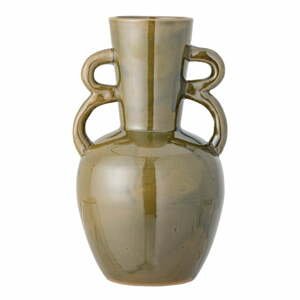 Khaki kameninová ručne vyrobená váza Oleander – Bloomingville