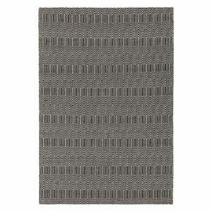 Čierny vlnený koberec 120x170 cm Sloan – Asiatic Carpets