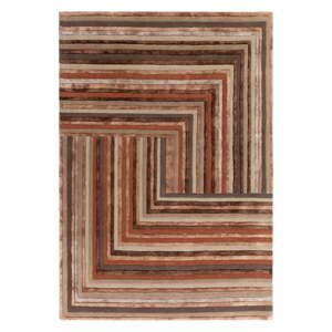 V tehlovej farbe vlnený koberec 160x230 cm Network Terracotta – Asiatic Carpets