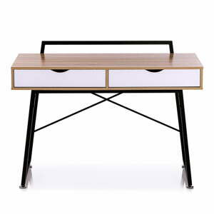 Pracovný stôl s doskou v dubovom dekore 57.5x120 cm Tolm – Homede