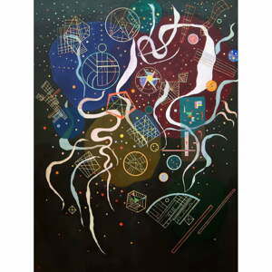 Obraz - reprodukcia 30x40 cm Mouvement I, Wassily Kandinsky – Fedkolor