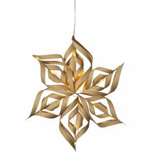Svetelná dekorácia s vianočným motívom v zlatej farbe Bella – Star Trading
