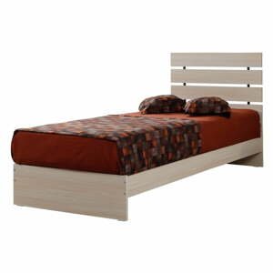 V prírodnej farbe jednolôžková posteľ 90x200 cm Fuga – Kalune Design