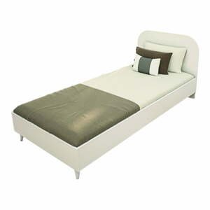 Biela jednolôžková posteľ 90x190 cm Lavinia – Kalune Design