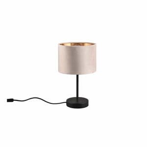 Čierna/béžová stolová lampa (výška  33 cm) Julieta – Trio