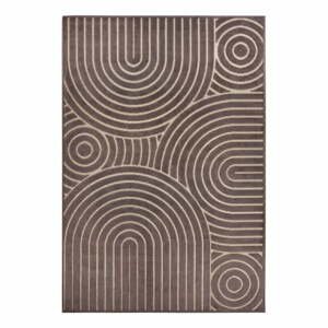 Hnedý koberec 133x190 cm Iconic Wave – Hanse Home