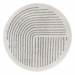 Krémovobiely okrúhly koberec ø 120 cm Dion – Hanse Home